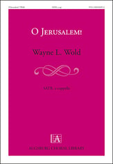 O Jerusalem! SATB choral sheet music cover